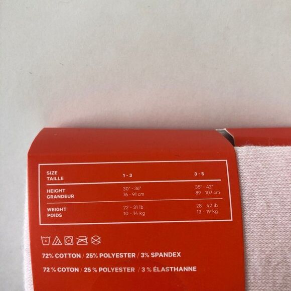 Joe Fresh Girls Tights Solid Warm Sz 1-3 Years - Picture 3 of 3